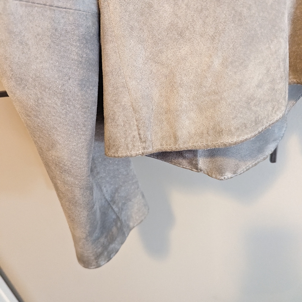 WHBM Suede Ruffle Jacket - Picture 8 of 10